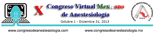 Congreso Virtual Mexicano de Anestesiología